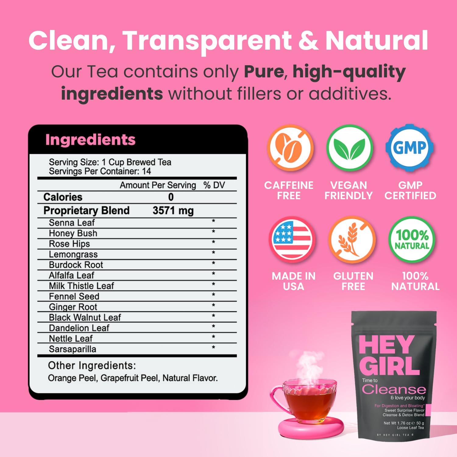 Bloat-Free Herbal Detox Tea