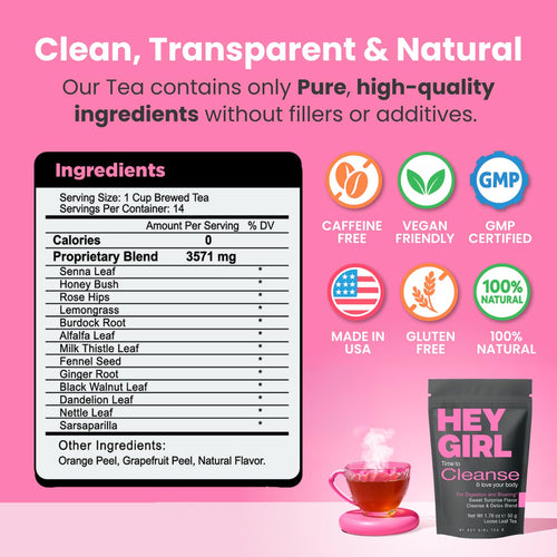 Bloat-Free Herbal Detox Tea