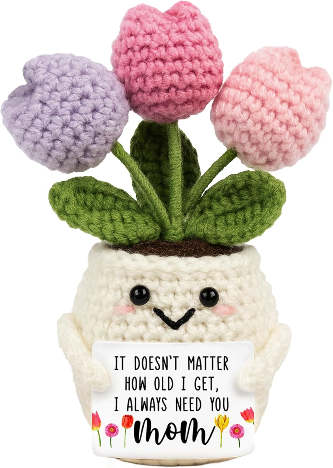 Charming Crochet Tulip Gift Set